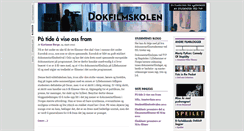 Desktop Screenshot of dokfilmskolen.montages.no